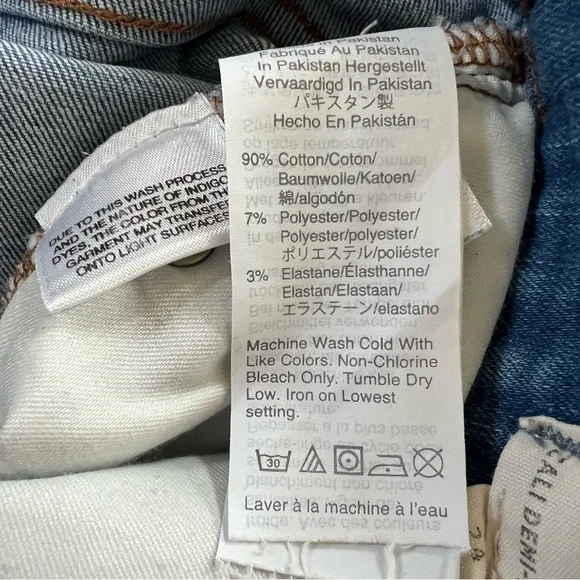 Madewell Cali Demi Boot Jeans Size 24 - Picture 6 of 11